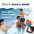 HTH 52038 Swimming Pool Care Green to Blue, Advanced Shock System, 2-Step Swimming Pool Care Solution, 1 Kit