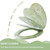 Angel Shield Marble Toilet Seat Durable Molded Wood with Quiet Close, Easy Clean, Quick-Release Hinges Elongated Toilet Seat (Elongated, Green Marble) Angel Shield Marble Toilet Seat Durable Molded Wood with Quiet Close, Easy Clean, Quick-Release Hinges Elongated Toilet Seat (Elongated, Green Marble)