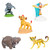 Lion Guard Figures 5 Piece Set, Deluxe 3-inch Figures, Lion King, Kids Toys for Ages 3 Up, Amazon Exclusive by Just Play