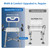 Drseats Ultra Wide Shower Chair with Armrests, Bath Bench, Bariatric Medical Safety Chairs, FSA/HSA 500 lb., Heavy Duty, Height-Adjustable for Elderly, Adults, Handicapped, and Disabled Drseats Ultra Wide Shower Chair with Armrests, Bath Bench, Bariatric Medical Safety Chairs, FSA/HSA 500 lb., Heavy Duty, Height-Adjustable for Elderly, Adults, Handicapped, and Disabled
