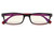 CessBlu Blue Light Filter Glasses Men Women Reading Computer UV Protection Eyeglasses(Black-Red)+2.25