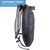 Lewis N. Clark WaterSeals Locking Backpack | Waterproof Bag | Anti-Theft Combination Lock | For Men & Women | Black
