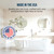 Ekopel 2K Roll On Tub Cast Nonslip Kit – Ultra Durable White Gloss Finish - Odorless Tub Paint Kit – Long-Lasting Never Peel DIY Reglazing Bathtub Paint – Made in USA – Bright Gloss White