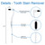 Tooth Stain Remover, Dental Plaque Tool, Tartar Eraser Polisher, Professional Teeth Whitening Polishing Cleaning Kit, Home Calculus Removal Effectively, NOT Electric Cleaner Brush/Dentist