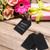 Boao 32 Pieces Mini Chalkboard Tags Bulk 2"x3.1" Wood Chalkboard Signs Wooden Hanging Labels with String Price Message Tags for Holiday Christmas Weddings Gift, Black