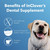 InClover Dog and Cat Dental Powder for Teeth Cleaning and Enamel and Gum Health, Natural Pet Supplement, Breath Freshener - Naturally Flush Away Tartar, No Brushing Necessary