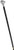 Sterling Silver Plated The King Lion Head Walking Stick with Black Beechwood Collectors Gifts