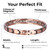 Smarter LifeStyle Extra Strength Copper Magnetic Bracelet for Women - Adjustable Bracelet Length with Sizing Tool for Perfect Fit, Magnetic Bracelets for Women, Womens Copper Bracelet