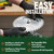 FORESTER Carbide Tip Brush Cutter Blade - 8in x 32 Teeth | Fits Most Straight Shaft Trimmers | Conversion Kit Sold Separately