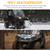 Zmoon Led Light Bar 12in Signal Row Light Bar [14in w/Bracket] 40W Spot Flood Combo Off Road Light, Waterproof Slim Light Bar for SUV Jeep ATV Boat
