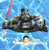 Nino Star Products Pool Float Black Outdoor
