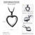 Zeqingjw Glass Cremation Jewelry Necklace with Heart Memorial Locket for Ashes - Stainless Steel Keepsake Urn Pendants-1769277983