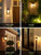 LOHAS Dusk to Dawn Sensor Light Bulbs, 40W Equivalent LED Outdoor Lighting, Warm White 2700K Automatic Photocell Light Bulb Outside, A19 6W Bright Porch Light Bulbs, 500LM E26 for Garage Patio,4 Pack