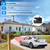 Solar Driveway Alarm Wireless Outside 1800ft Range, Outdoor Motion Sensor & Detector Driveway Alert System with Rechargeable Battery/Weatherproof/Mute Mode(1&1-Brown)-1769278472