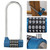 Long Handle Lock 5-Position Combination Padlock - Gym, lockers, Warehouse, Door Handle, Outdoor, File Cabinet, Fence, Buckle and Storage - Hardened Steel, Cut-Proof, keyless Reset Combination, Blue-1769278874