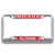 Elite Fan Shop Indiana Hoosiers License Plate Frame Alumni - Silver