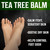 Viking Revolution Tea Tree Oil Balm - Foot Cream for Dry Skin - Deeply Moisturizing Formula with Aloe Vera, Vitamin E & Eucalyptus - Soothes & Hydrates Rough Hands, Elbows & Feet (2 Oz, Pack of 1)