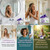VITAMINS hair cosmetics Keratin Purple Hair Mask - Blue Hair Mask Deep Conditioner Treatment - Blonde Toner to Neutralize Brassiness in Brassy Blonde, Silver, White, Gray & Brown Locks