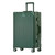 HotWay 24 Inch Checked in Luggage with Aluminum Frame, PC Hard Shell Suitcase with Spinner Wheels and TSA Lock, Large Suitcase for Business Travel, Green