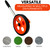 PRECISE Measuring Wheel | 4-Digit Counter & Push Button Reset | 999ft/304.5m Capacity | 36" (91.4cm) Extendable Handle | 5½" (14cm) Wheel