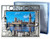 Photo Frames Small Metal (9.0 cm x 7.5 cm, Nickel Effect) - London Multi Scenes, London Collectable Souvenir