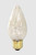 B&P Lamp® F-15 Clear Flame, Standard Base Bulb, 25W
