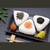 TIKUSAN Wooden Onigiri Mold Musubi Maker Japanese Rice Ball Press Hinoki Japanese Cypress Onigiri Mold Tray Made in Japan (Type2 3 Molds)
