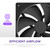 F120P - 120mm Static Pressure Fans - Single Pack - Black