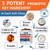 HEYISME Probiotics for Dogs, Improve Yeast Balance, Itchy Skin Itchy Ears, Gut Health, Allergies, Immunity, Dog Probiotics and Digestive Enzymes with Prebiotics - Reduce Diarrhea (180 Chews, Bacon)