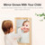KRAND Baby Montessori Wooden Frame Non-Shatter Safety Mirror w/ 2 Pull Up Bars, Infant Coordination Small Mirror for 6-18 Months (Natural) KRAND Baby Montessori Wooden Frame Non-Shatter Safety Mirror w/ 2 Pull Up Bars, Infant Coordination Small Mirror for 6-18 Months (Natural)
