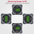 XUNTOP USB Charging Digital Level Box Angle Finder with Laser (Class 2, <1mW Output), 4-Side Strong Magnetic Angle Gauge IP54 Waterproof Inclinometer Level, Saving Effort Hanging Decorations-Gray