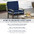 Arden Outdoor Deep Seat Cushion Set, 24 in x 24 in, Weather-Proof, Rain-Proof, Fade Resistant Patio Cushion for Chair, Sofa, and Couch