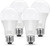 Amazing power E26 LED Bulbs, 60W Equivalent Medium Base Light Bulbs, 9W LED Bulbs, Daylight White 5000K 4-Pack