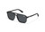 Quay - Sunglasses for Men & Women, Polarized Aviator Lenses with UV Protection (On The Fly, Black)