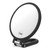 CLSEVXY Magnifying Handheld Mirror Double Sided, 1X 15X Magnification Hand Mirrors, Travel Folding Hand Held Mirror, 360°Rotation Pedestal Makeup Vanity Mirror