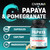 CIVIMUNA Papaya Capsules with Papaya, Pomegranate, Apple Pectin and More - 150 Capsules for 5 Months Supply