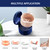 DIDATOOL Denture Cup, Denture Bath, Denture Cups for Soaking Dentures, Denture Case with Lid, Denture Bath with Rinsing Basket, Easy to Carry and Clean Retainer Case Denture Cleaning kit