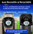 42 iFillCup Refillable K Cups - Ultrafine Filters for Sediment-Free Insanely Rich Brew, DeepBrew Filter Holds 50% More Coffee, Universal K Cup Brewer Compatibility, Reusable up to 5 Times (Red)