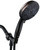 ORB High Pressure Shower Head with Handheld - Multifunctional High Flow Rain Showerhead with Extra 60" Long Hose and Adjustable Overhead Holder - Es la mejor regaderas para ducha (Oil Rubbed Bronze)