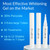 Polar MD Teeth Whitening Kit, Professional Teeth Whitener Gel Pens, 1YR. Supply, Compare to Whitening Strips. Powerful 32 LED Wireless Activating Light.