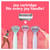 joy Razors for Women, 1 Handle, 8 Razor Blade Refills, Pink, Lubrastrip to Help Avoid Skin Irritation