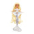 MERMAZE MERMAIDZ™ Winter Waves Gwen™ Mermaid Fashion Doll with Color Change Fin, Glitter-Filled Tail and Accessories 13.5 Inch