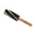 Ibiza Hair Round Boar Bristle Brush (G17-65mm) | Hybrid Boar & Carbon Fiber Nylon Bristles with Cork Handle | Ideal for Natural Waves & Big Sections | For Medium to Long Styles