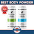 Pete & Pedro BODY & BALLS POWDER (FROST - COOLING SENSATION) Talc-Free Ball Powder for Men | Helps With Odor & Absorbs Moisture & Sweat | Deodorant Hygiene For Groin | As Seen on Shark Tank, 4.4 oz.