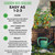 Garden Box Sealer | FDA Food Contact Safe Plant-Based Wood Sealant for Raised Bed, Planter & Pet House. Protects All Wood Types from Water & Weather Damage |