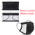 Disposable 50 Pack Face Mask 3 Ply Filter Protection, 50 Disposable Protective Mask (50 Pieces, Black)