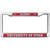 University of Utah Alumni Logo Full Size Standard License Plate Metal Frame