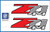 Z71 4x4 Decals Stickers for GMC Sierra (2007-2013) - F Bed Side 1500 2500 HD (Set of 2) [Officially Licensed, Made in The USA, Brand Decal Mods]