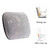 Carwales Lumbar Support Pillow Summer Decorative for Car Soft Bling Accessories Sparkly Diamond Rhinestone for Women Girls, Universal Office Chair Lower Back Cushion Rubber Black