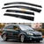 Fits for 2007-2011 Honda CR-V CRV JDM Wavy Mugen Style Window Visors Rain Guards Deflectors